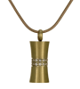 Hourglass cremation pendant - bronze cremation supplies and equipment product - Image 1 of 0