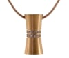 Hourglass cremation pendant-rose cremation supplies and equipment product - Image 1 of 0