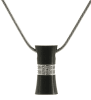 Hourglass cremation pendant-onyx cremation supplies and equipment product - Image 1 of 0