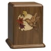 Hummingbird solid walnut urn-adult cremation supplies and equipment product - Image 1 of 0