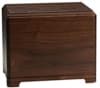 Hamilton solid walnut adult urn cremation supplies and equipment product - Image 1 of 0