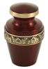 Grecian crimson cremation keepsake urn cremation supplies and equipment product - Image 1 of 0