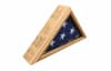 <!011>capitol memorial flag case for 3' x 5' flags used in funeral service operations, from lynch supply  - Image 3 of 0