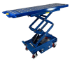 Hydraulic electric scissors lift table with 48 roller ball top cremation supplies and equipment product - Image 1 of 0