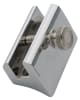 Vise style curved mounting bracket for name plates for hearse side window used in funeral service operations, from lynch supply  - Image 1 of 0