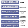 3" name plates for hearse used in funeral service operations, from lynch supply - Image 2 of 0