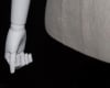 white linen female mannequin wood arms retail display mannequins express - Image 6 of 0