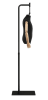Child display dress form with natural canvas torso on metal hanging base adjustable retail mannequin for boutiques and designers - Image 2 of 0