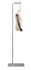 Child display dress form with natural canvas torso on metal hanging base - adjustable retail mannequin for boutiques and designers - Image 2 of 0