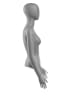 Female Egghead Torso Mannequin with Removable Arms & Base Options | Mannequins Express - Image 4 of 0