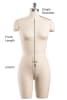 Half Scale Professional female full body dress form on adjustable stand - The Signature Collection by Mannequins Express - Image 7 of 0