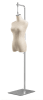 Chrome Metal Hanging Base for Dress Forms & Mannequins - Fits 3/4" Flange - Image 3 of 0