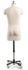 Professional male half - body dress form on adjustable stand - The Signature Collection by Mannequins Express - Image 2 of 0