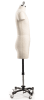 Professional male half - body dress form on adjustable stand - The Signature Collection by Mannequins Express - Image 3 of 0