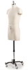 Professional male half - body dress form on adjustable stand - The Signature Collection by Mannequins Express - Image 4 of 0