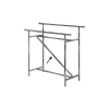 chrome z brace for double bar garment rack mannequins express - Image 2 of 0