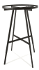 matte black round garment display rack retail fixture mannequins express - Image 1 of 0