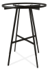 Black Matte 42" Round Garment Display Rack - Image 1 of 0