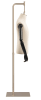 Male display dress form with natural canvas torso on metal hanging base - adjustable retail mannequin for boutiques and designers - Image 2 of 0