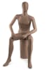 Seated Male Egghead Full-Body Mannequin | PM Collection | Mannequins Express - Image 1 of 0