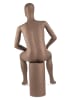 Seated Male Egghead Full-Body Mannequin | PM Collection | Mannequins Express - Image 2 of 0
