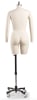 Professional female 3/4 body dress form on adjustable stand - The Signature Collection by Mannequins Express - Image 2 of 0