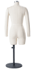 Half Scale Professional female 3/4 body dress form on adjustable stand - The Signature Collection by Mannequins Express - Image 4 of 0