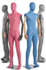Male Fabric-Wrapped Mannequin with Articulating Arms | Natural, Burgundy, or Black | WP Series | Mannequins Express - Image 4 of 0