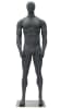 Athletic Gray Egghead Male Mannequin - Image 1 of 0