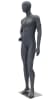 Athletic Gray Egghead Female Mannequin - Hand on Hip - Image 3 of 0