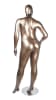 Metallic Gold Plus Size 16 Female Mannequin - Image 2 of 0