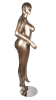 Metallic Gold Plus Size 16 Female Mannequin - Image 4 of 0