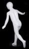child mannequin glossy white running pose retail display mannequins express - Image 3 of 0
