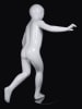 child mannequin glossy white running pose retail display mannequins express - Image 4 of 0