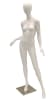 Glossy White Female Egghead Mannequin from Mannequins Express - Image 1 of 0