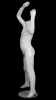glossy white child mannequin headless stretching pose retail display mannequins express - Image 2 of 0