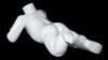 glossy white crawling toddler mannequin headless retail display mannequins express - Image 3 of 0