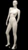 White Mannequin Abstract Head Female with Left Hand Behind Back - Image 2 of 0