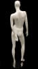 White Mannequin Abstract Head Female with Left Hand Behind Back - Image 3 of 0