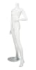 glossy white headless female mannequin arm bent retail display mannequins express - Image 3 of 0