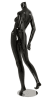 glossy black female mannequin leg out retail display mannequins express - Image 2 of 0