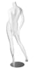 glossy white female mannequin headless changeable heads retail display mannequins express - Image 2 of 0