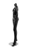 glossy black female mannequin pose 7 headless changeable heads retail display mannequins express - Image 3 of 0