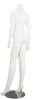 Matte white female mannequin pose 7 headless with optional interchangeable heads – Mannequins Express - Image 2 of 0