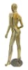 Female Egghead or Headless  Mannequin Gold Chrome - Pose 10 - Image 2 of 0