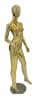 Female Egghead or Headless  Mannequin Gold Chrome - Pose 10 - Image 3 of 0