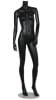 matte black female mannequin left leg bent pose headless changeable heads retail display mannequins express - Image 1 of 0