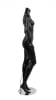 matte black female mannequin pose 3 headless changeable heads retail display mannequins express - Image 4 of 0