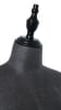 Black Leatherette 3/4 Torso Female Body Display Form with Posable Wood Arms - Image 7 of 0