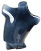 dark blue translucent female torso mannequin retail display mannequins express - Image 2 of 0